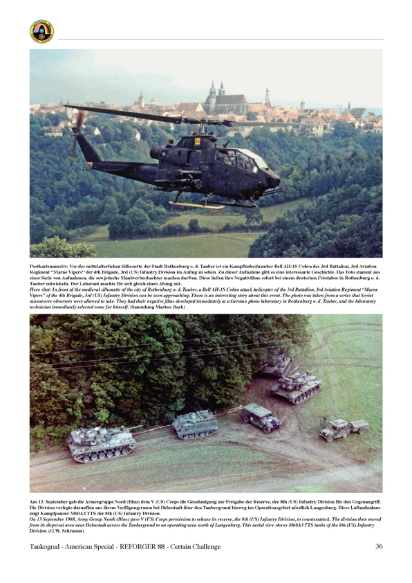 thumbnail image 2 of Tankograd 3044: Reforger 88 – Certain Challange – US Army Maneuver Photo Book (German Text) 2 of 3